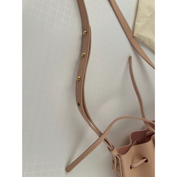 MANSUR GAVRIEL Mini Mini Bucket Bag Rosa - Picture 7 of 13